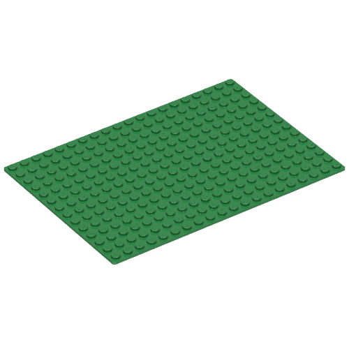 Baseplate 14 × 20 Green