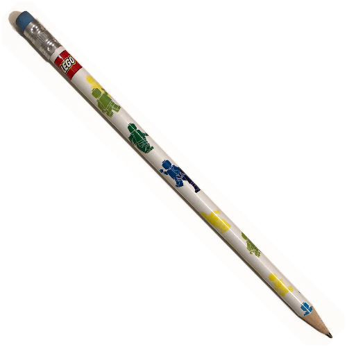 Pencil, LEGO Logo and Minifig Print [Keine Farbe/Beliebige Farbe]