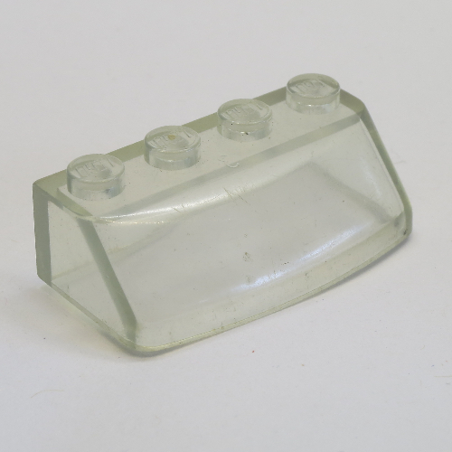 Windscreen 2 × 4 × 1 Curved Front Trans-Clear