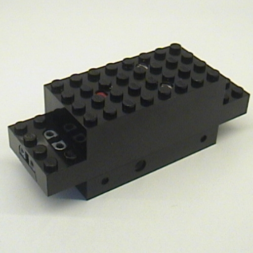 Motor, Train, 4.5V 12 × 4 × 3 1/3 Type III, Open Contacts Black