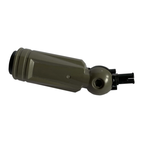 Technic Rotation Joint Ball with Arm - Pin and Hole Ends Dunkelgrau