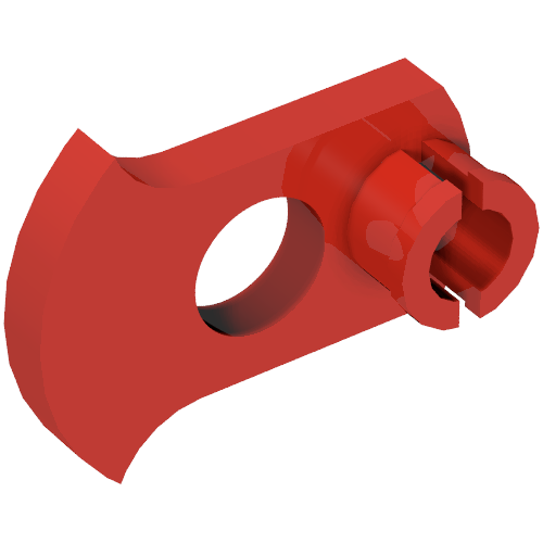 Train Steam Drive Rod Holder Red