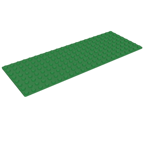 Baseplate 8 × 22 Green