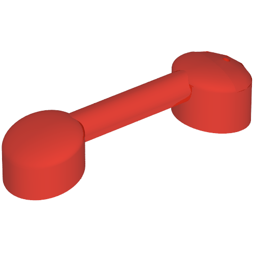Fabuland, Equipment Telephone Handset 1 × 4 with Hole