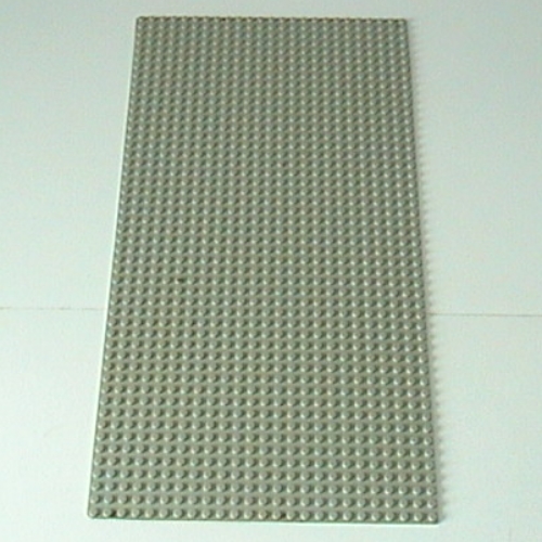 Grundplatte 25 × 50 Hellgrau