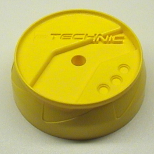 Packaging Lid, Canister Top, RoboRider Yellow