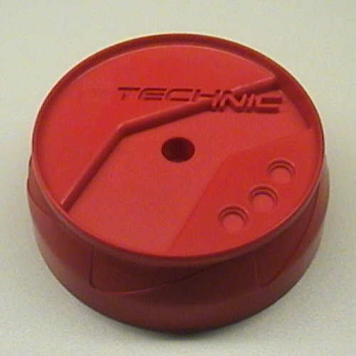 Packaging Lid, Canister Top, RoboRider Red