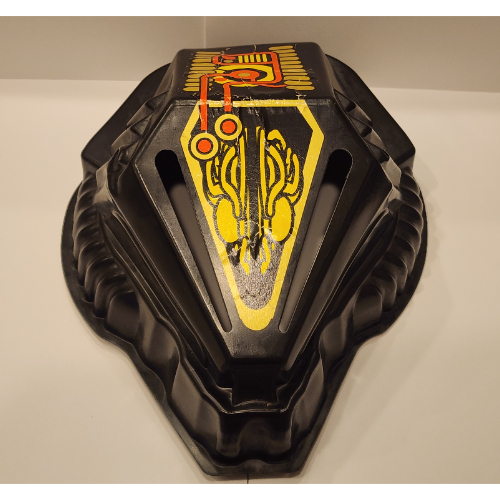 Play Gear, Mask, Hard Plastic, UFO Alien Invader Black