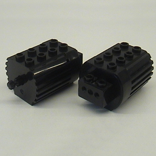 Motor, 12V Type 1 for 2-Prong Connectors with Middle Pin Schwarz