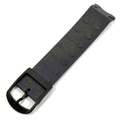 Watch, Band, Female, Studs, Black Buckle Black