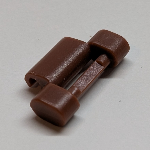 Watch, Link, Rounded Rotbraun