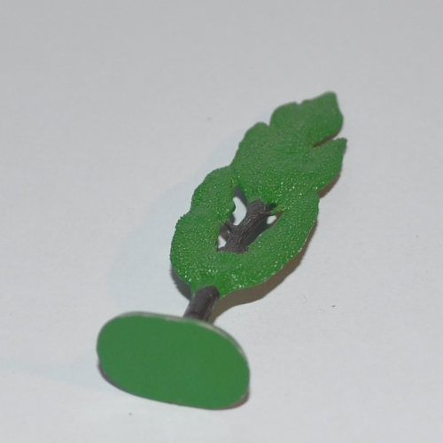 Plant, Tree Flat Cypress painted with solid base Green