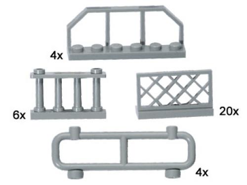 Set 10050 Graue Zäune