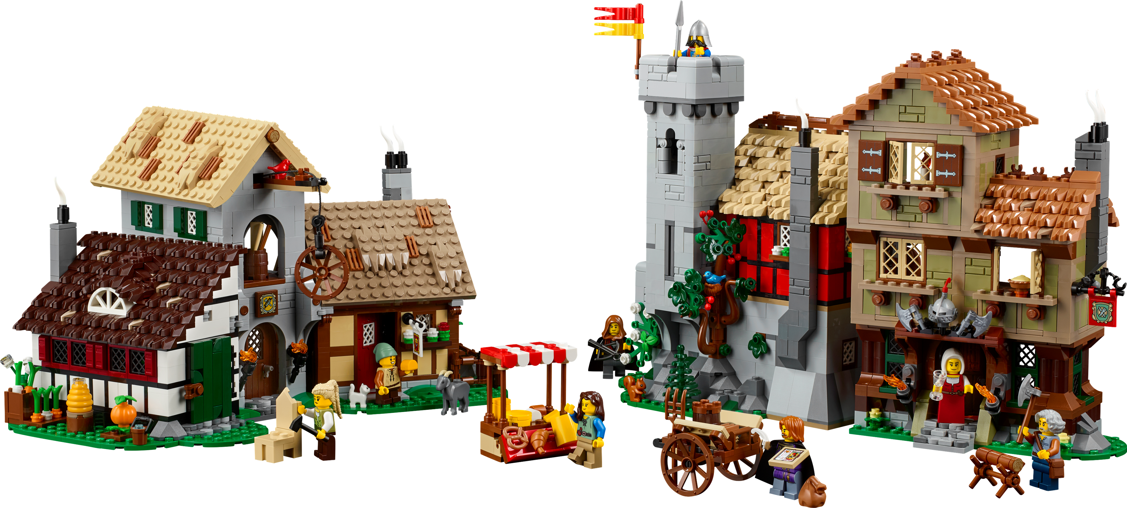 Set 10332 Medieval Town Square