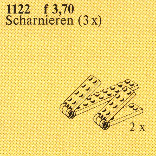 Set 1122 Scharniere