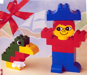 Set 1483 Sailor and Parrot