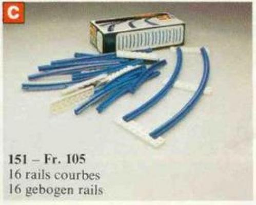 Set 151 Kurvengleis