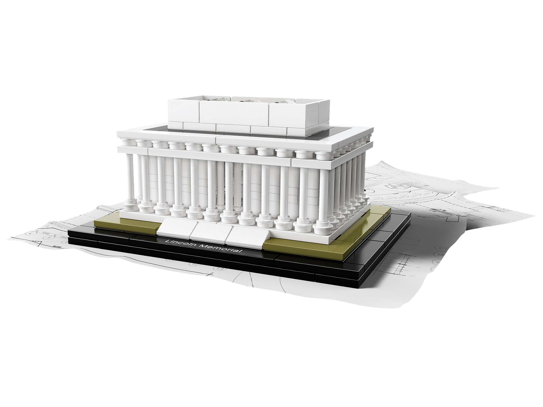 Set 21022 Lincoln Memorial