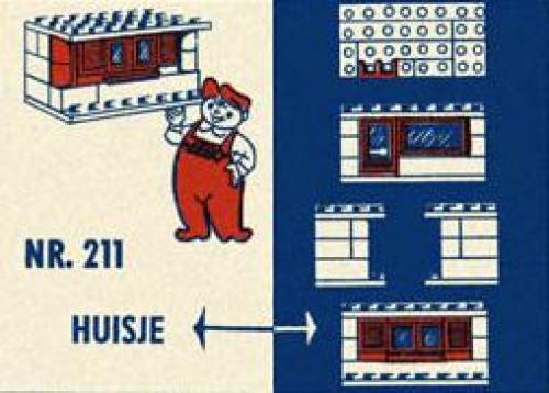 Set 211-2 Small House Set