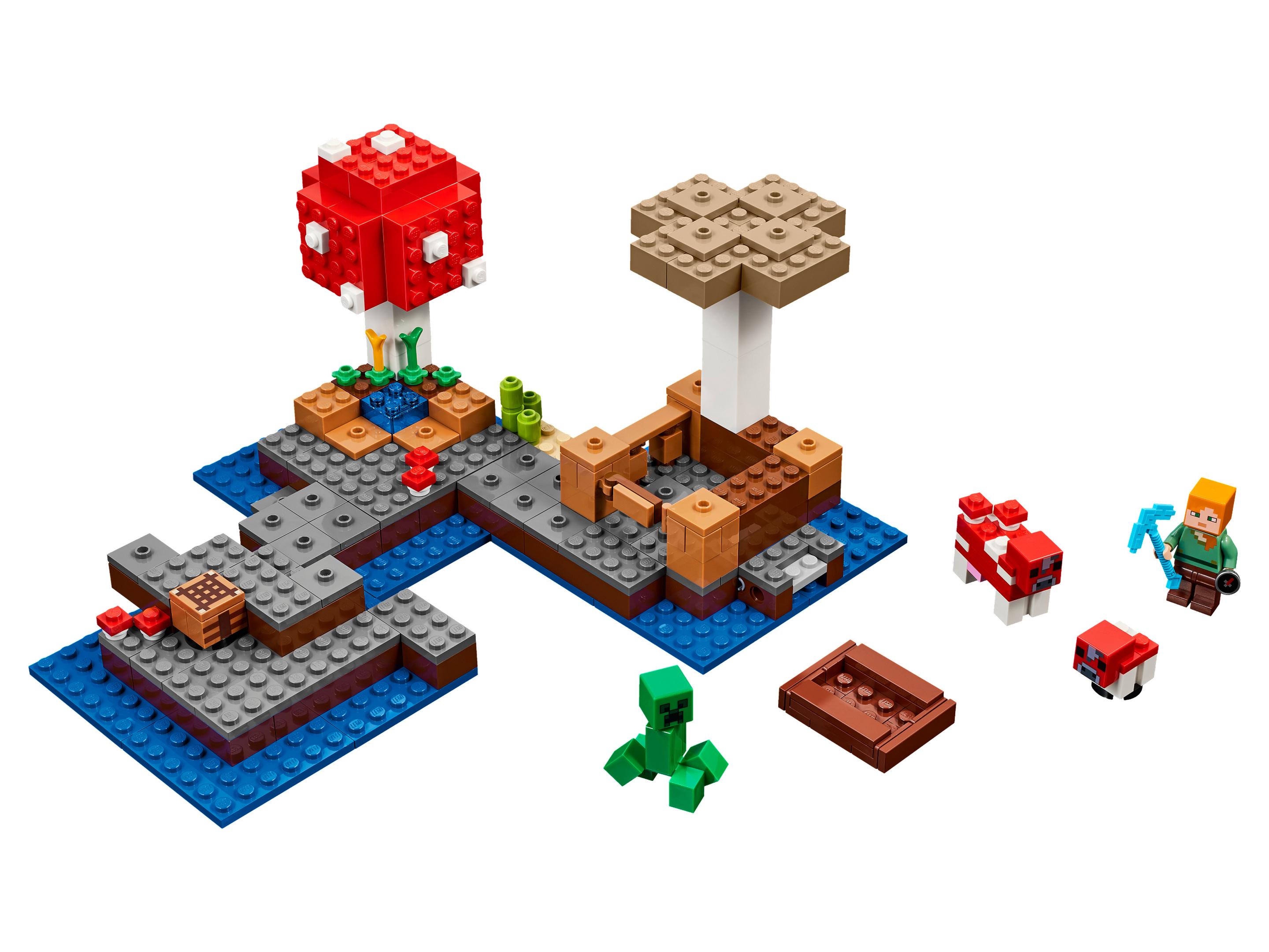 Set 21129 Die Pilzinsel