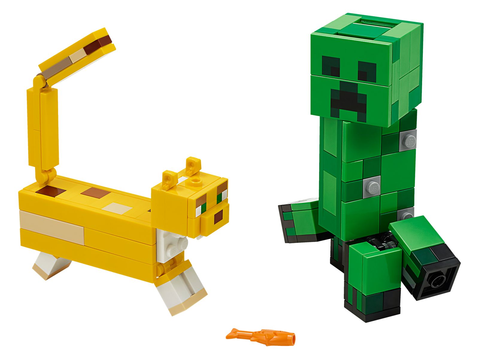 Set 21156 BigFig Creeper and Ocelot