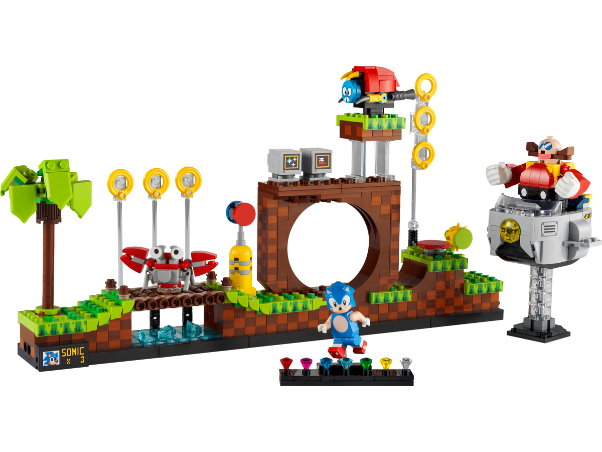 Set 21331 Sonic the Hedgehog – Green Hill Zone