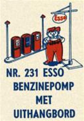 Set 231-2 Esso-Zapfsäulen/Schild