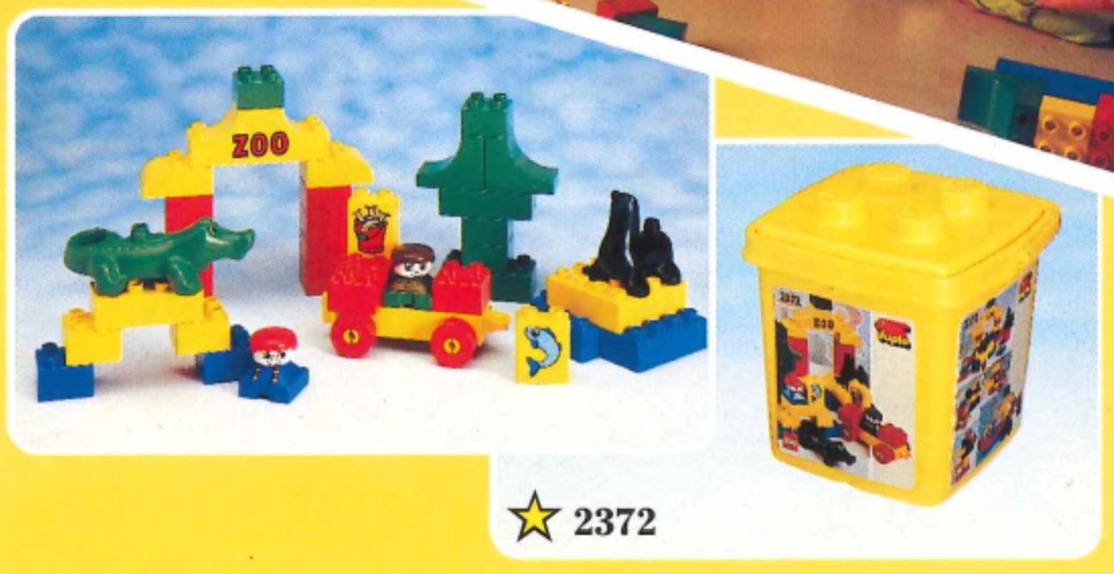 Set 2372 Zoo Bucket