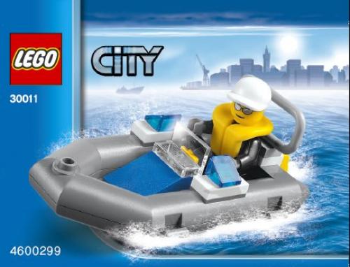 Set 30011 Police Dinghy