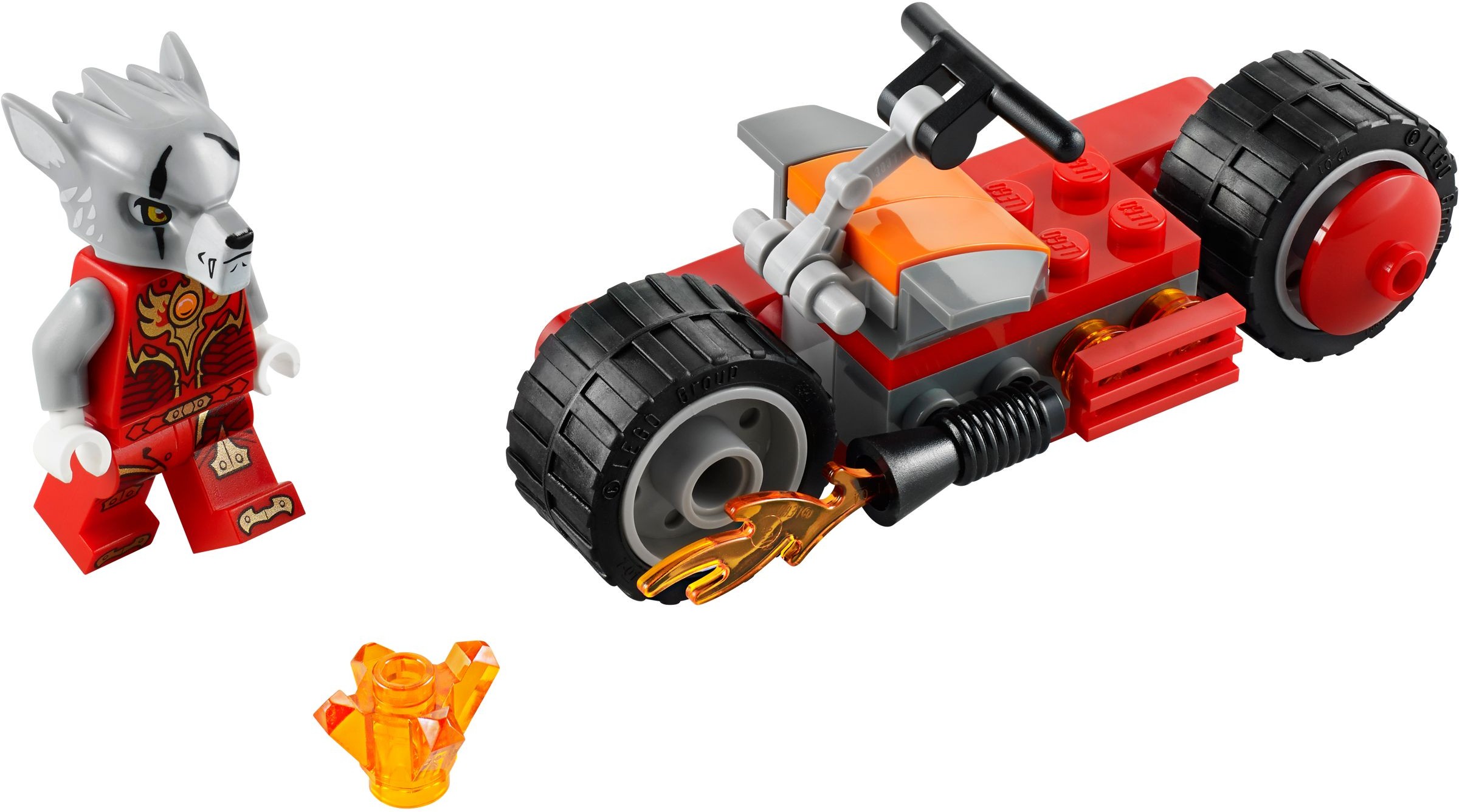 Set 30265 Worriz' Feuerbike