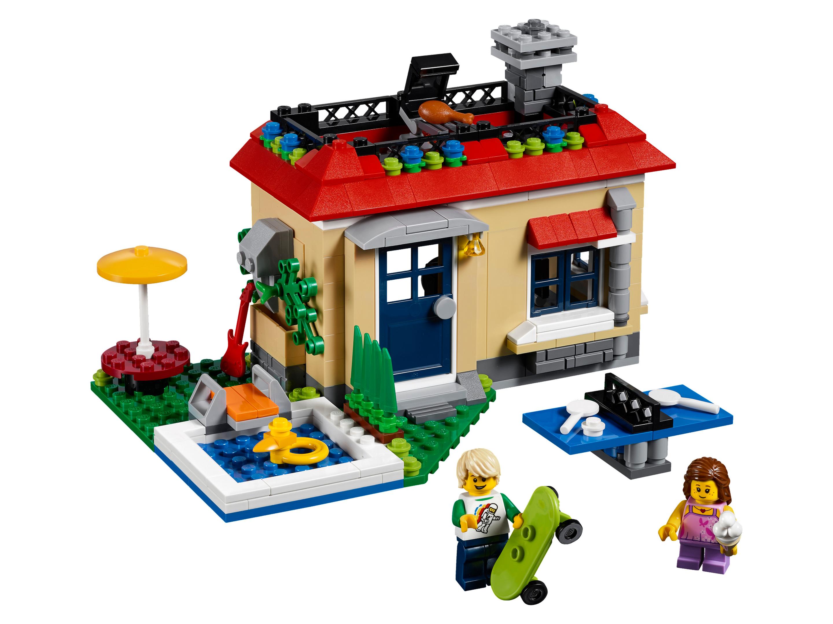 Set 31067 Modular Poolside Holiday