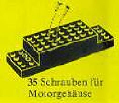 Set 35 Schrauben für Motorgehäuse