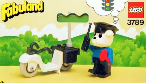 Set 3789 Polizeimotorrad