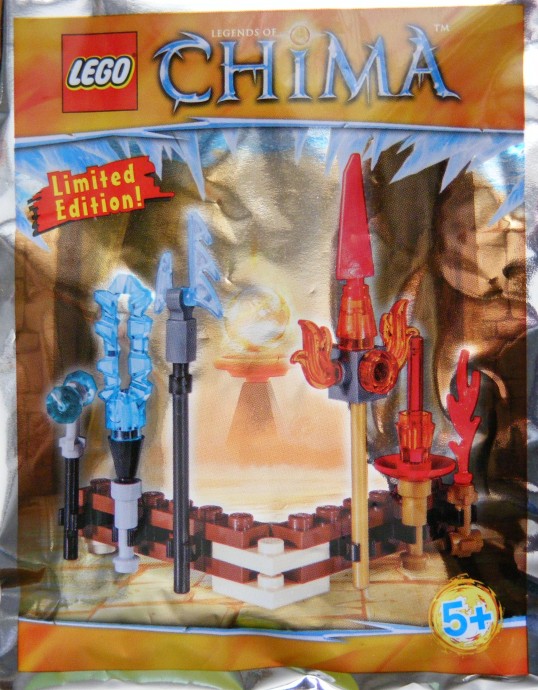 Set 391504 Feuer gegen Eis Waffen