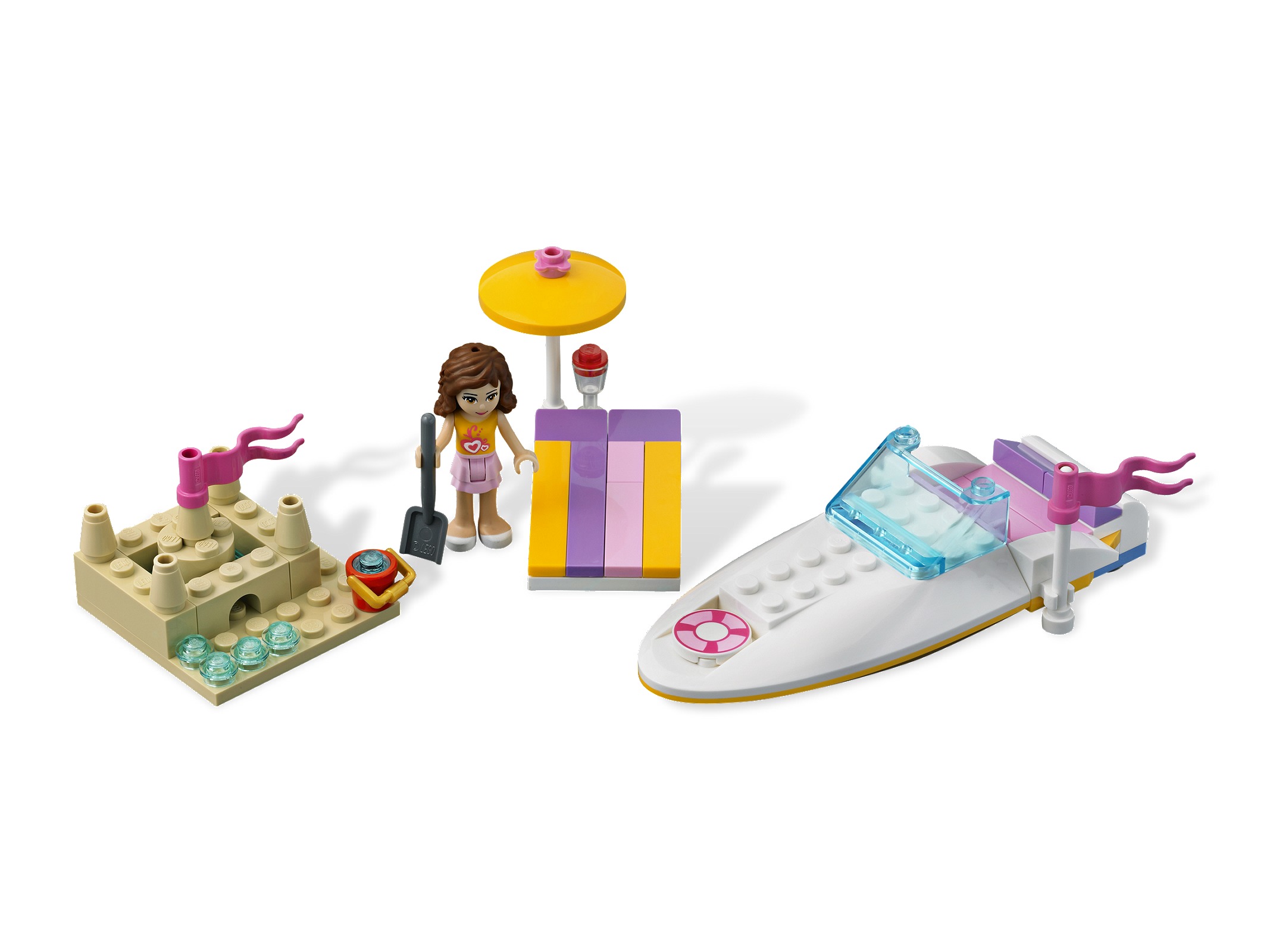 Set 3937 Olivia's Speedboat