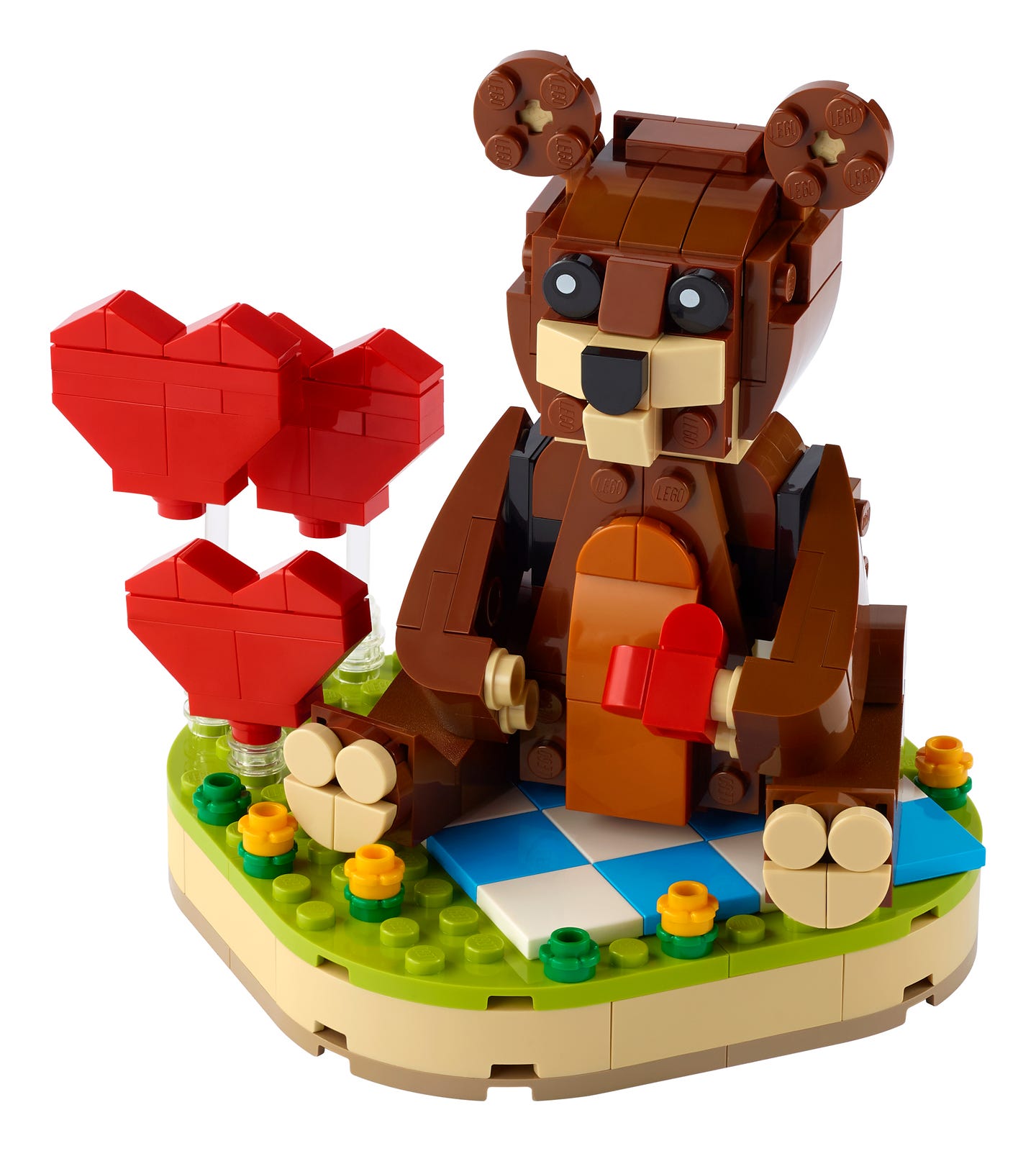 Set 40462 Valentine's Brown Bear