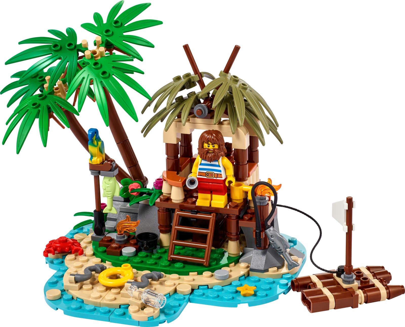 Set 40566 Ray the Castaway
