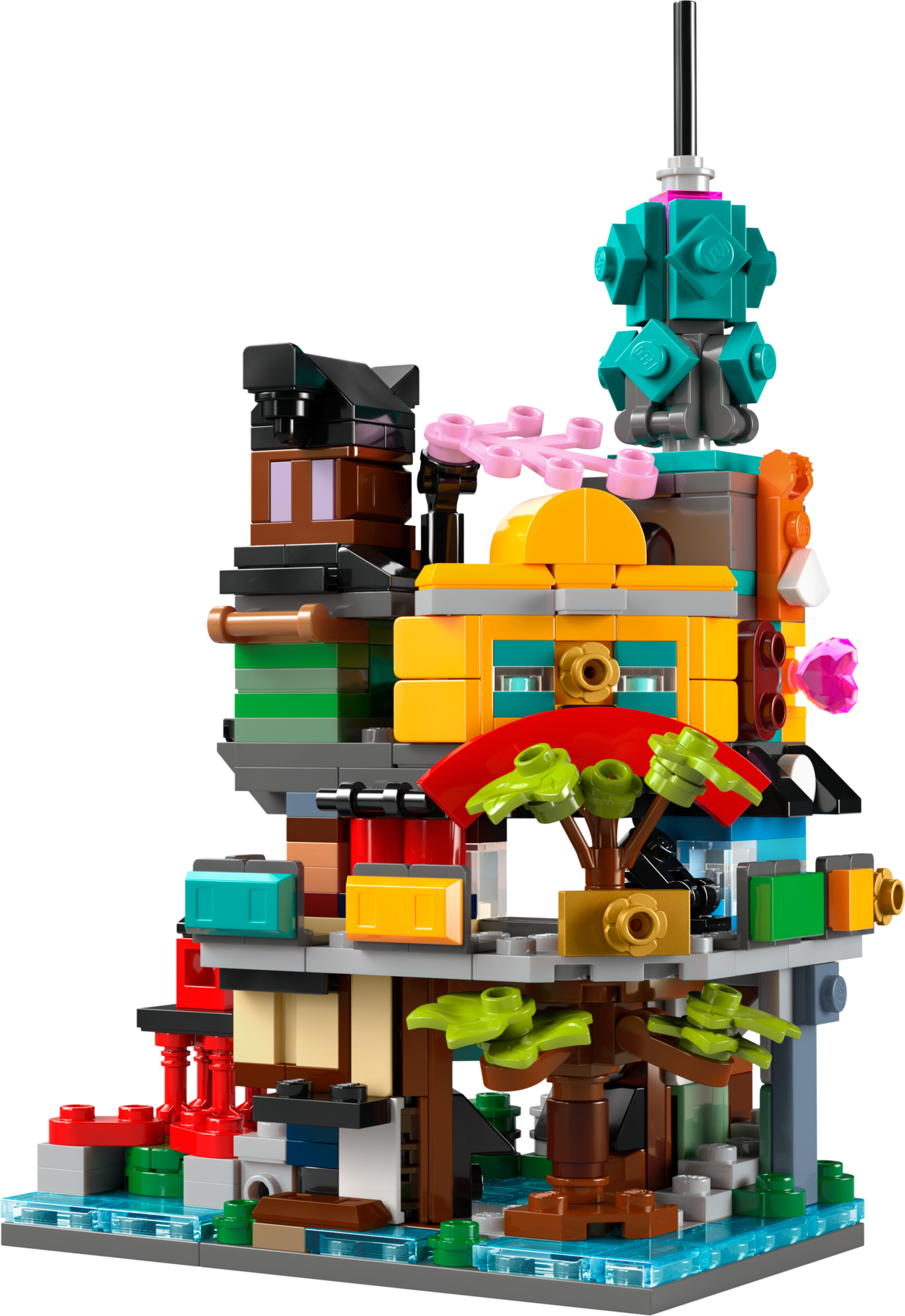 Set 40705 Micro NINJAGO City Gardens