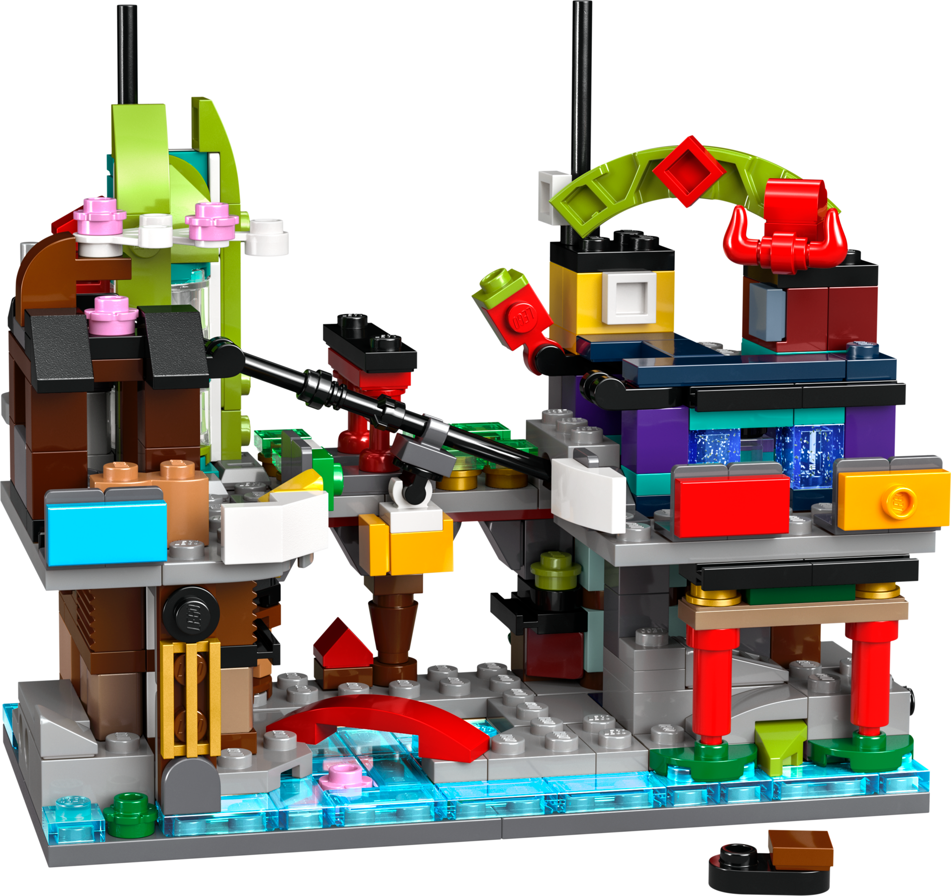 Set 40706 Micro NINJAGO City Markets