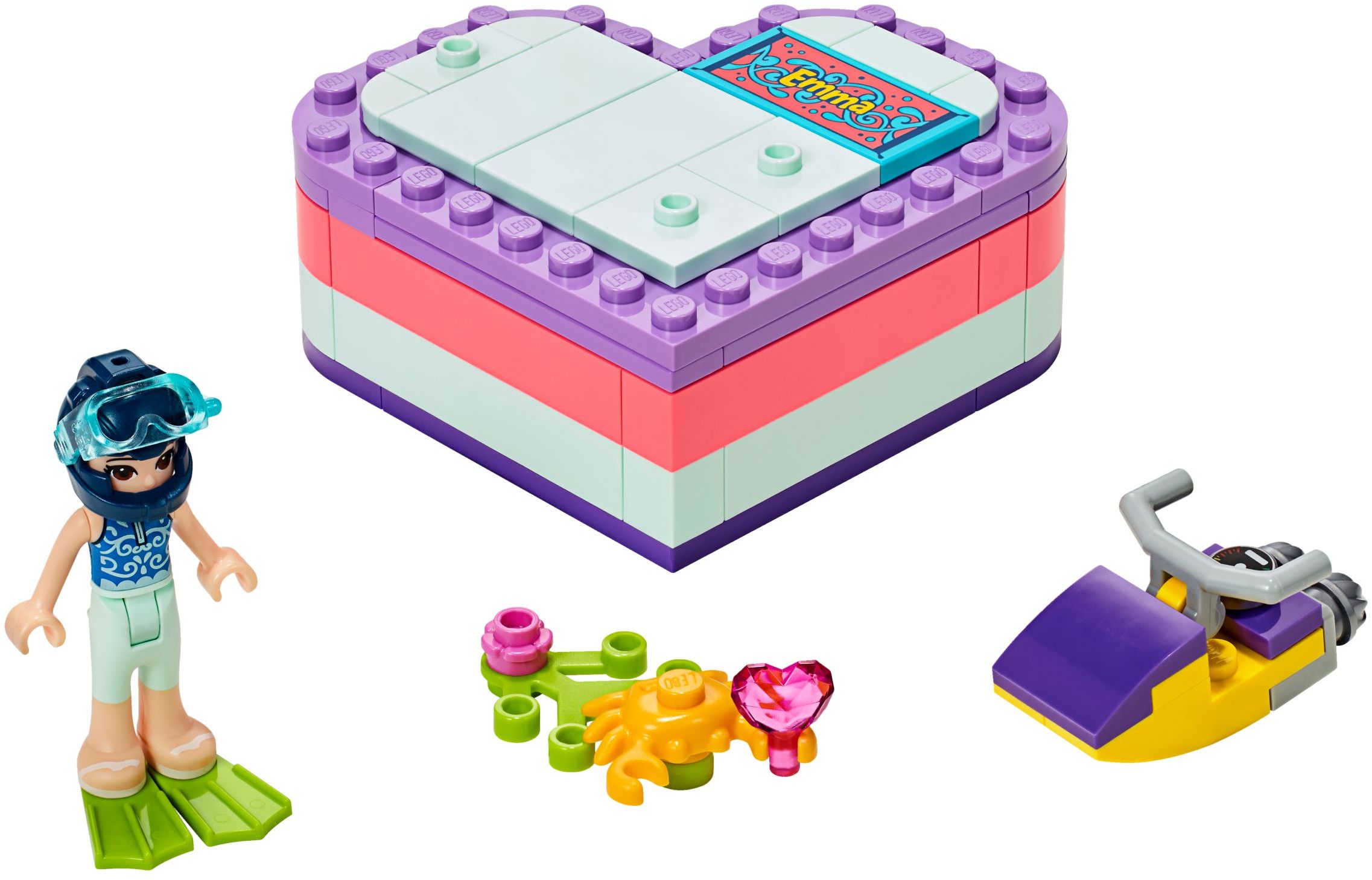 Set 41385 Emma's Summer Heart Box