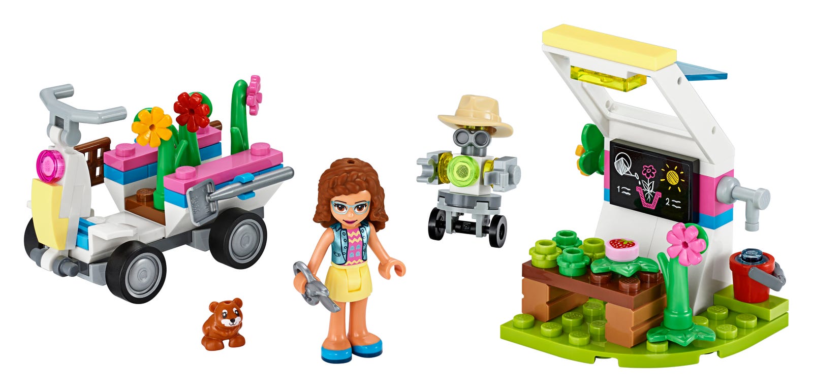 Set 41425 Olivia's Flower Garden