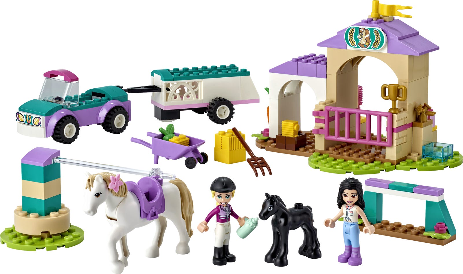 Set 41441 Horse Training and Trailer