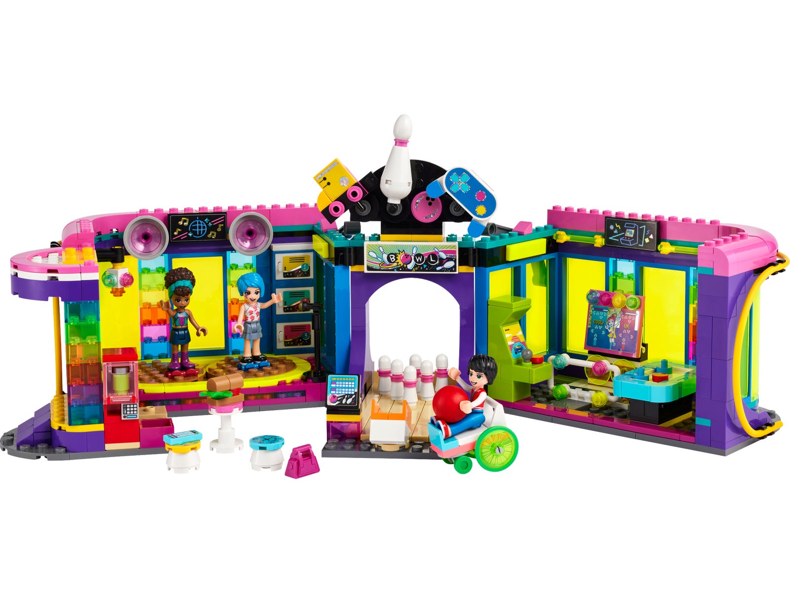 Set 41708 Roller Disco Arcade