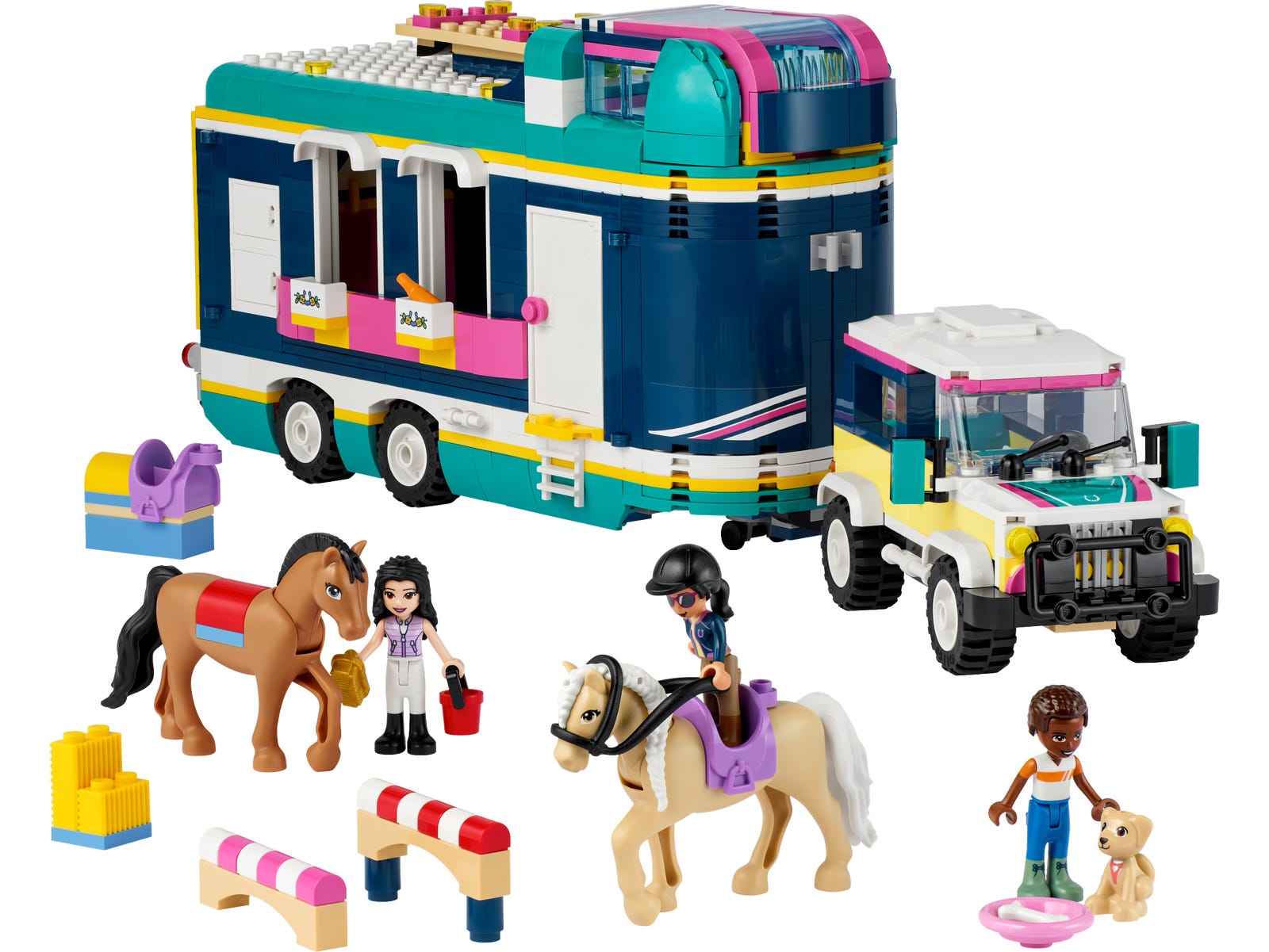 Set 41722 Pferde-Turnieranhänger