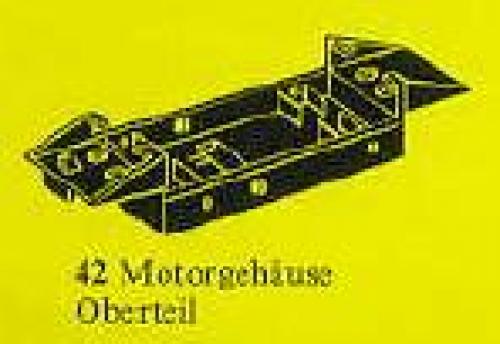 Set 42 Motorgehäuse / Unterteil