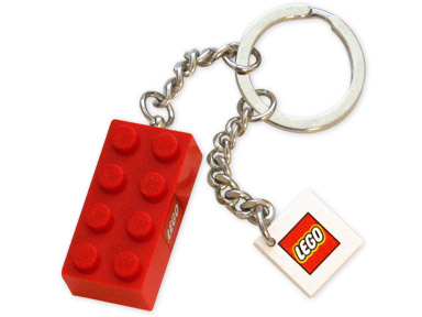 Set 4204333 Stein Schlüsselanhänger Rot