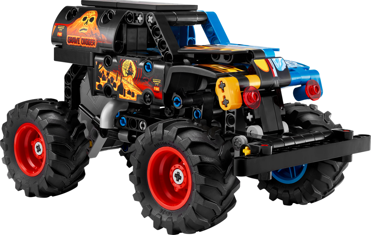 Set 42219 Monster Jam Grave Digger Fire and Ice