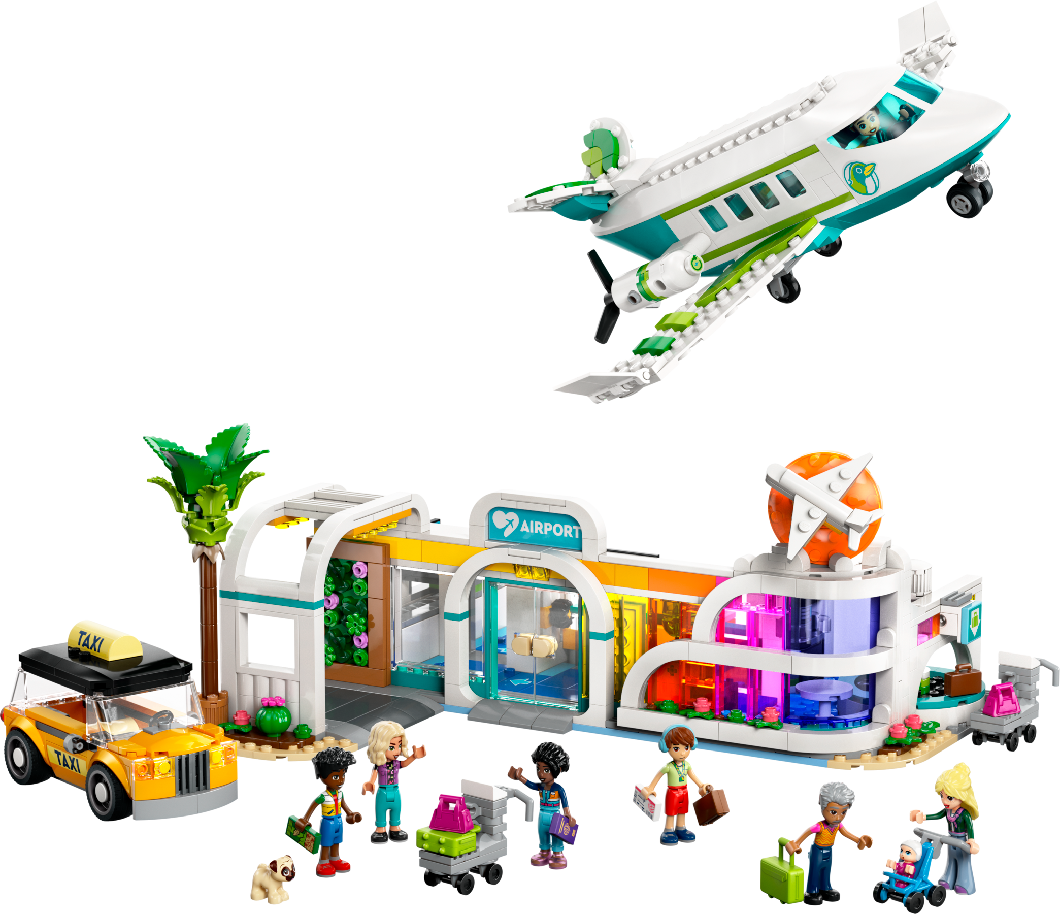 Set 42656 Heartlake City Airport and Airplane