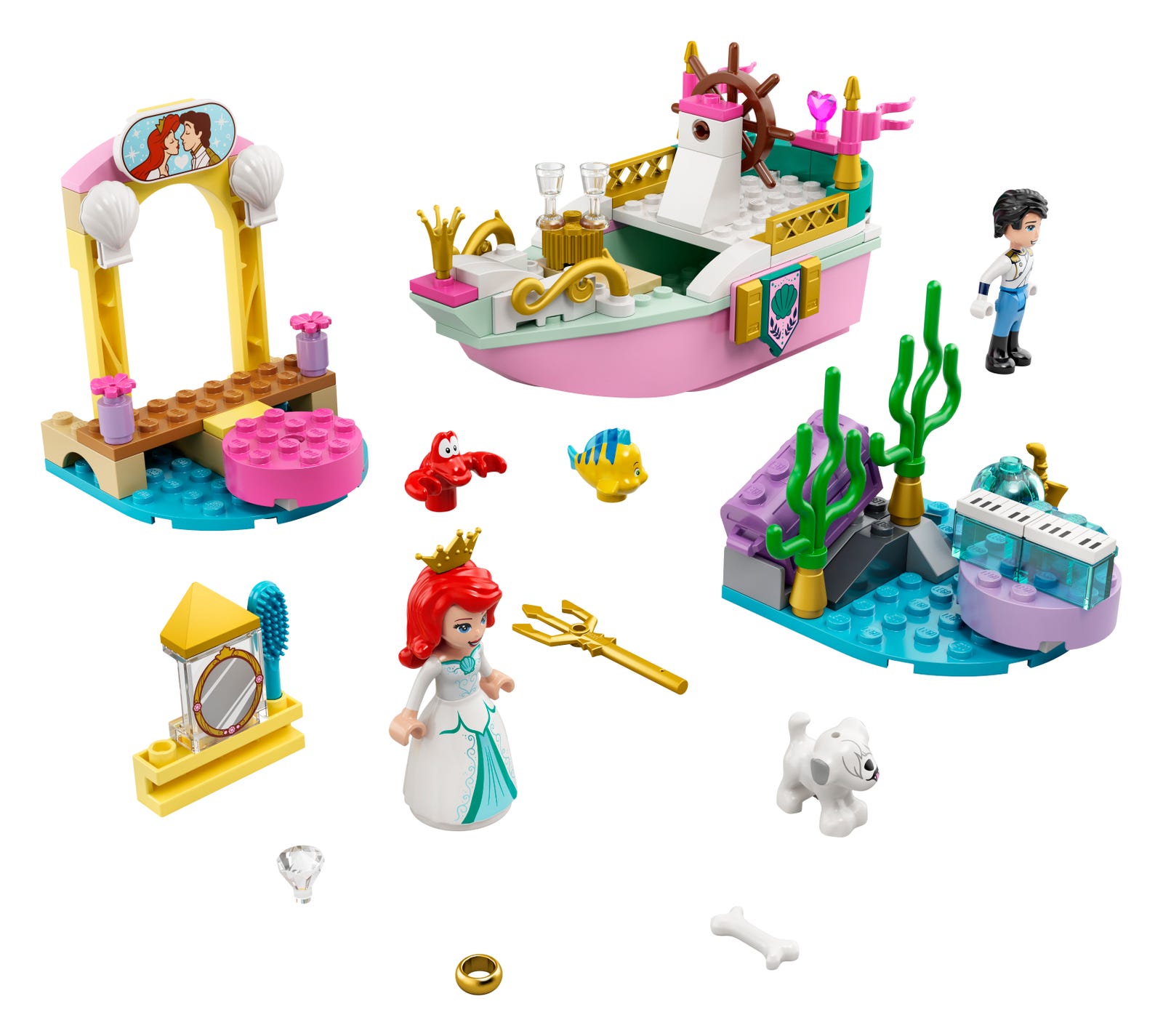 Set 43191 Arielles Festboot