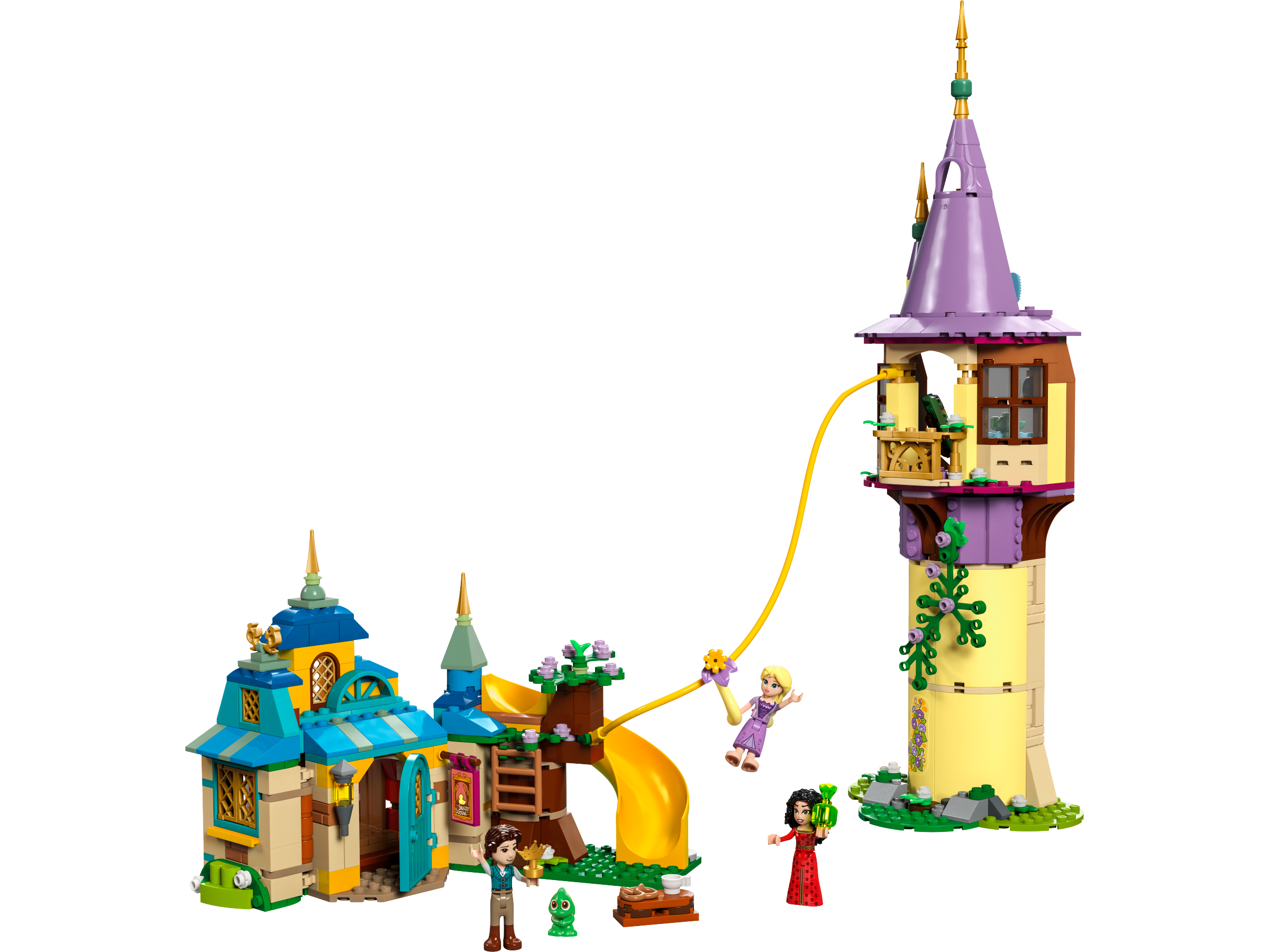 Set 43241 Rapunzel's Tower and the Snuggly Duckling Tavern